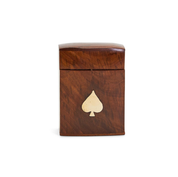 Wooden Boxed Playing Card Set