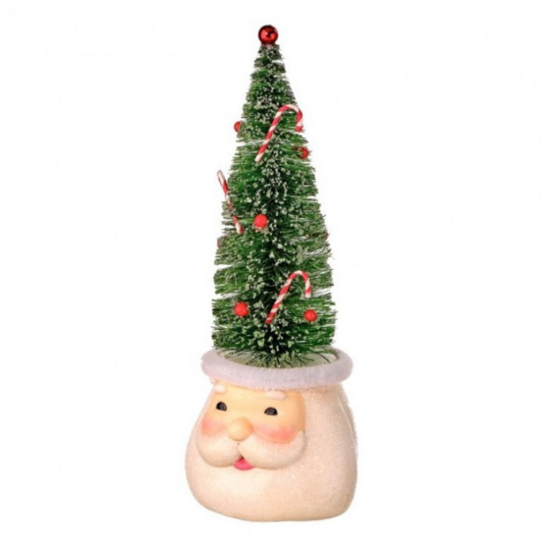 Sisal Candy Tree Santa