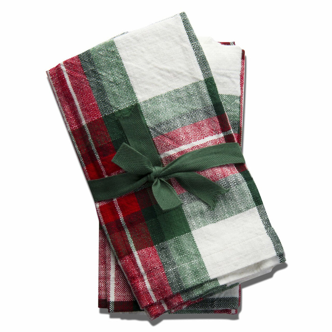 Festive Plaid Napkin