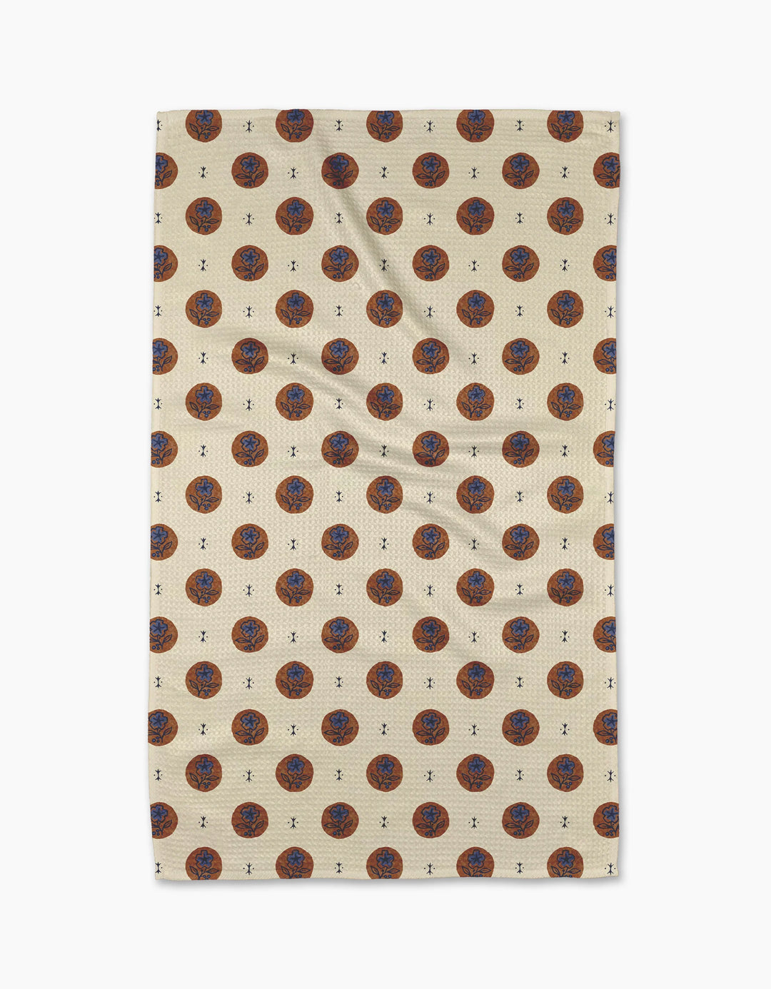 Geometry Artisan Floral Tea Towel