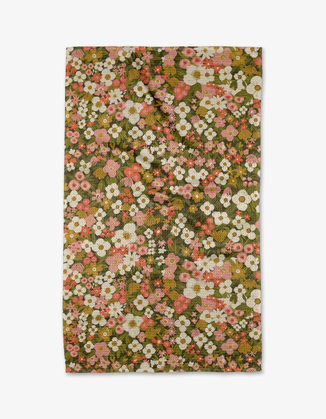 Geometry Gilded Garden Tea Towel