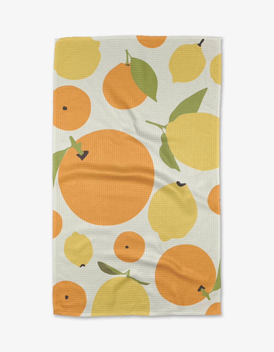 Geometry Sunny Lemons/Oranges Tea Towel