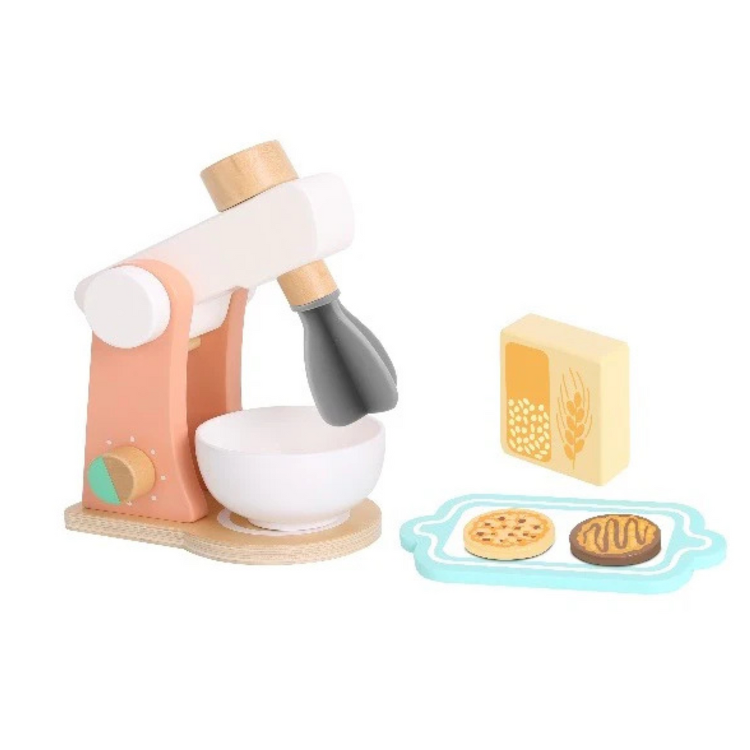 Wooden Mixer Play Set