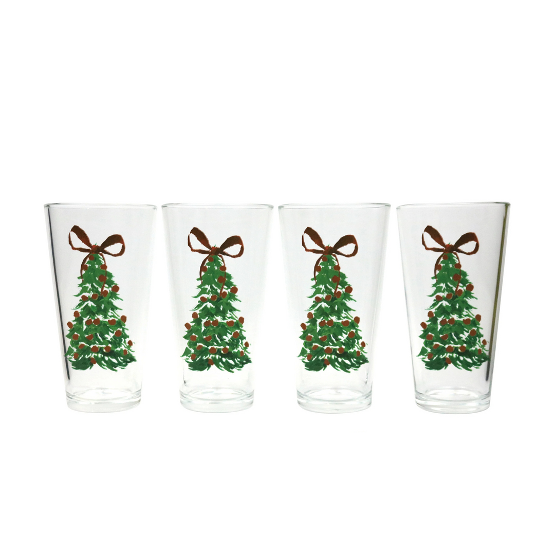 Season's Greetings Drinking Glass