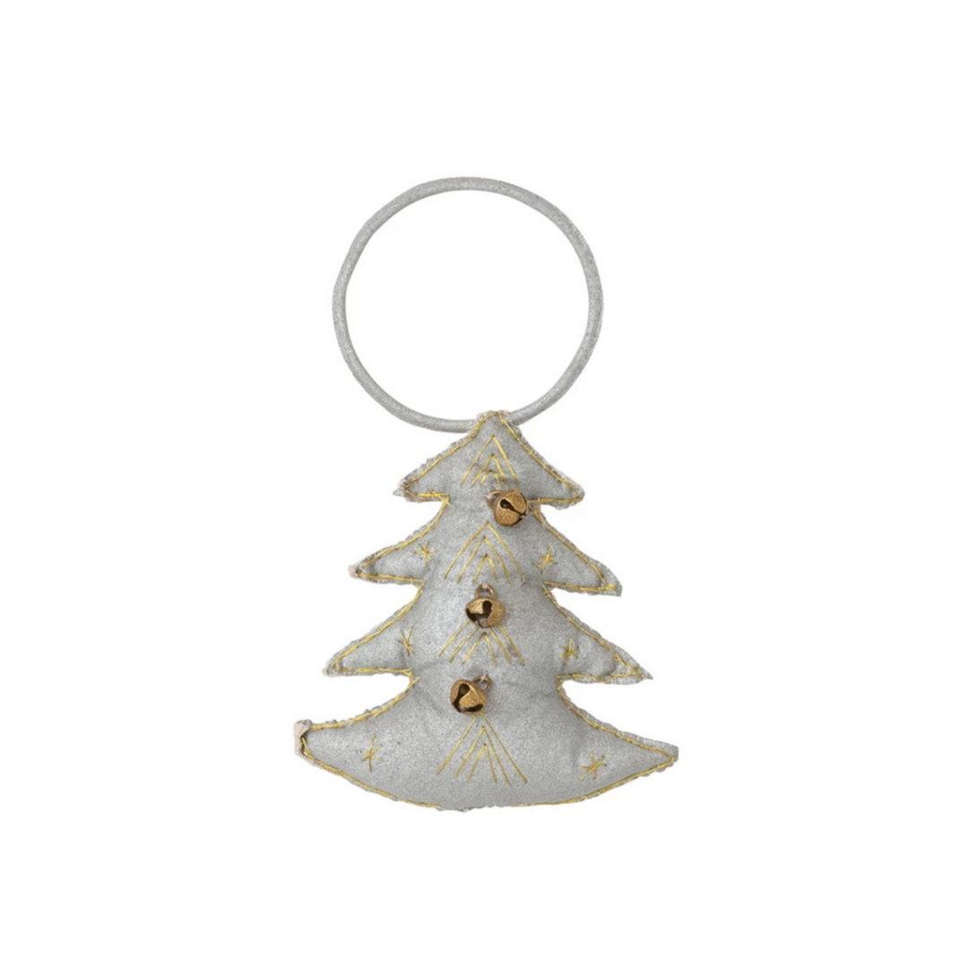 Canvas Christmas Tree Door Hanger