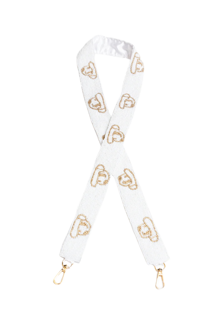 Jen & Co Beaded Guitar Strap