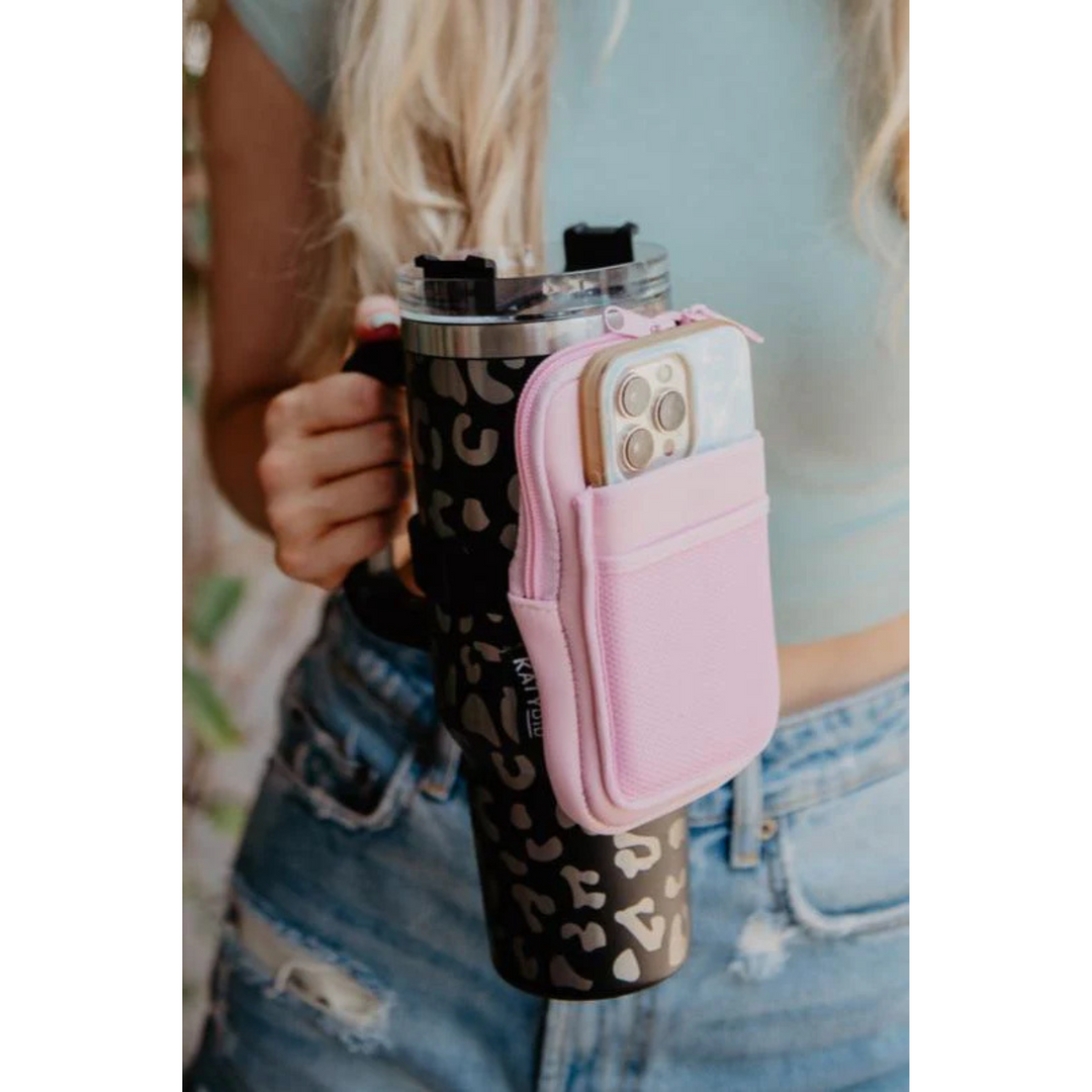 Travel Tumbler Zipper Pouch