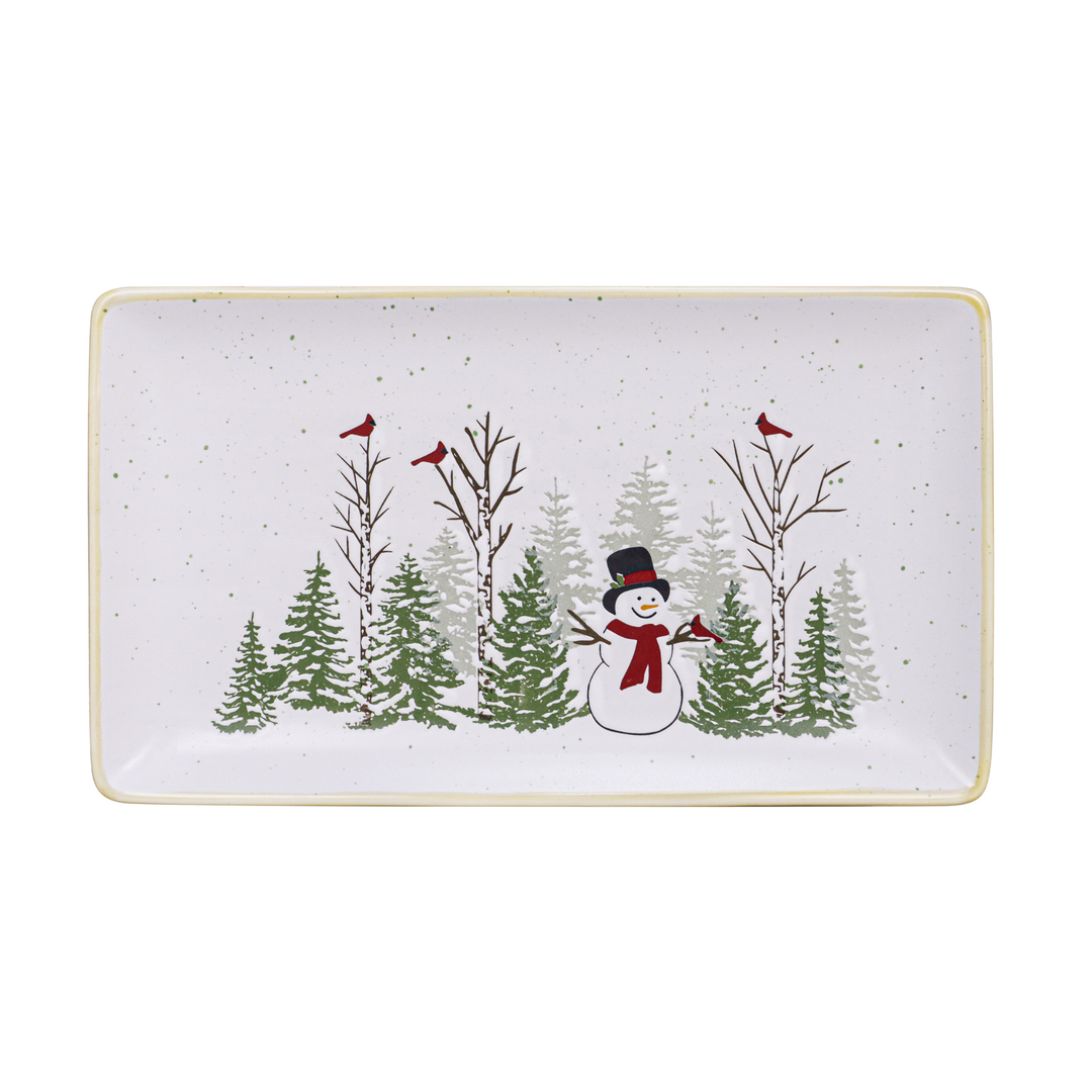 Wintery Friends Serving Platter