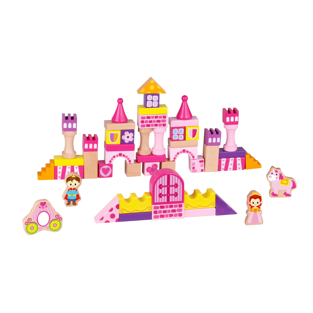 Princess Castle Wooden Block Set