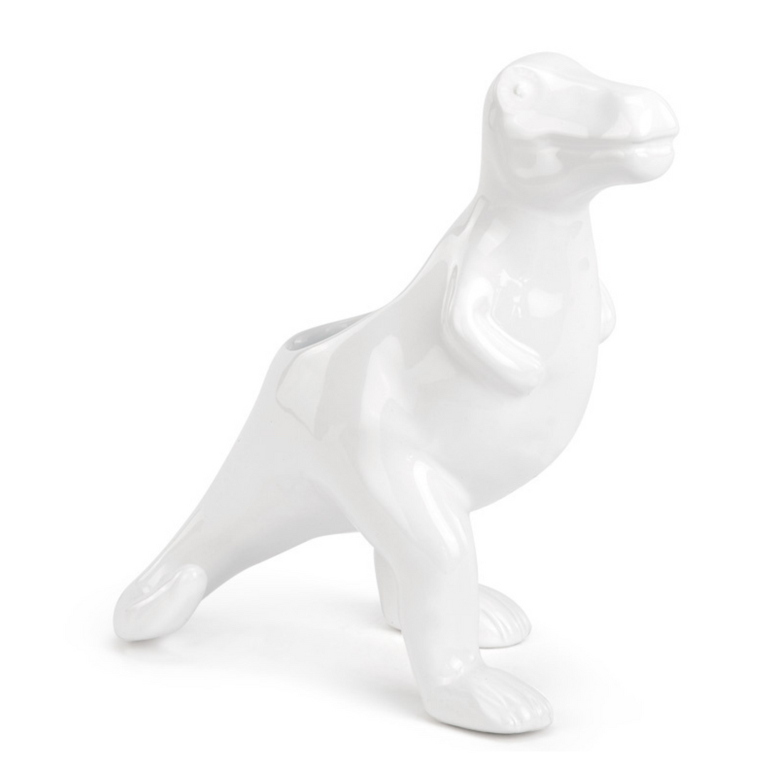 White T-Rex Planter