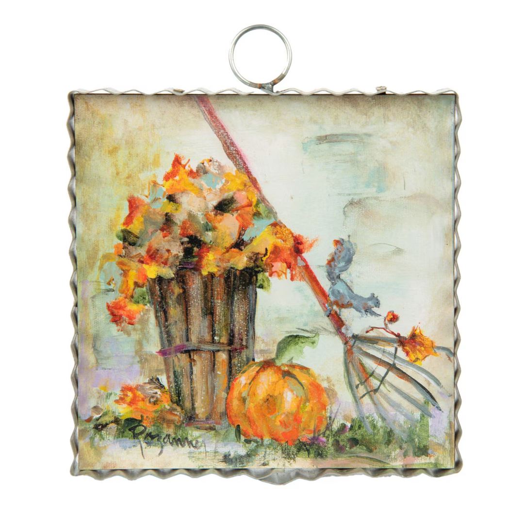 Fall Clean Up Mini Print