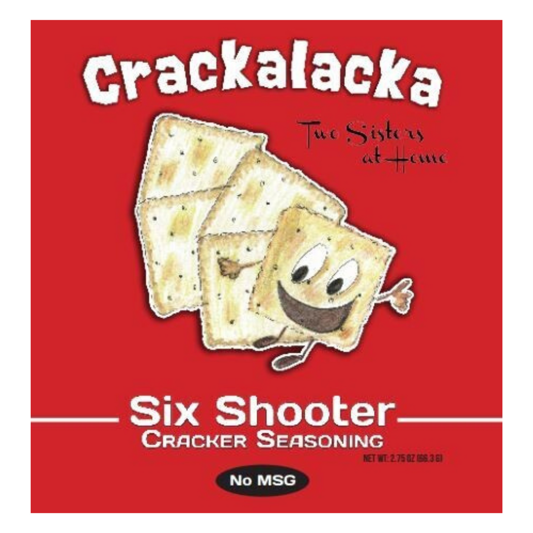 Crackalacka Six Shooter Cracker Seasoning