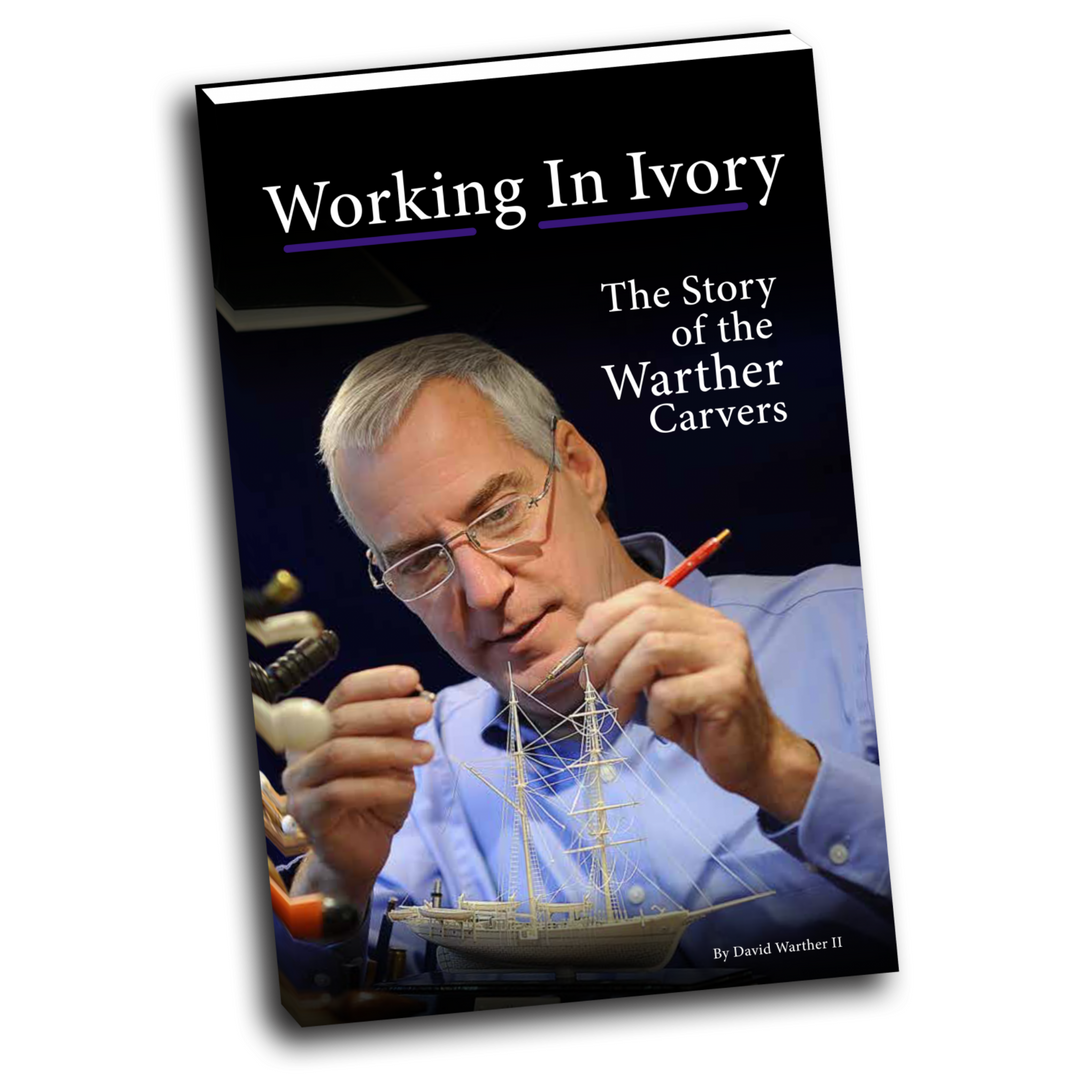 Working In Ivory Warther Carvers Book