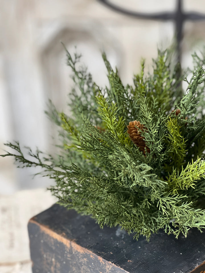 Advent Greens Half Sphere