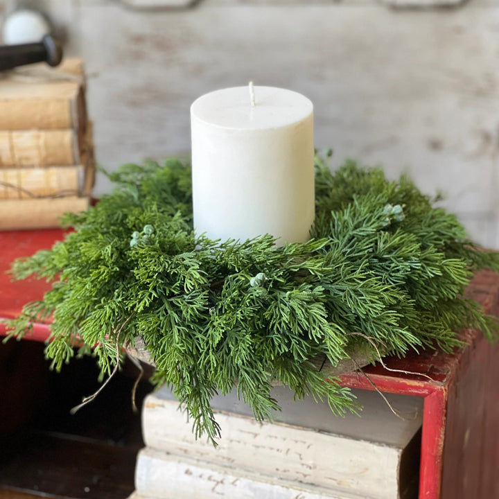 Dripping Cedar Candle Ring