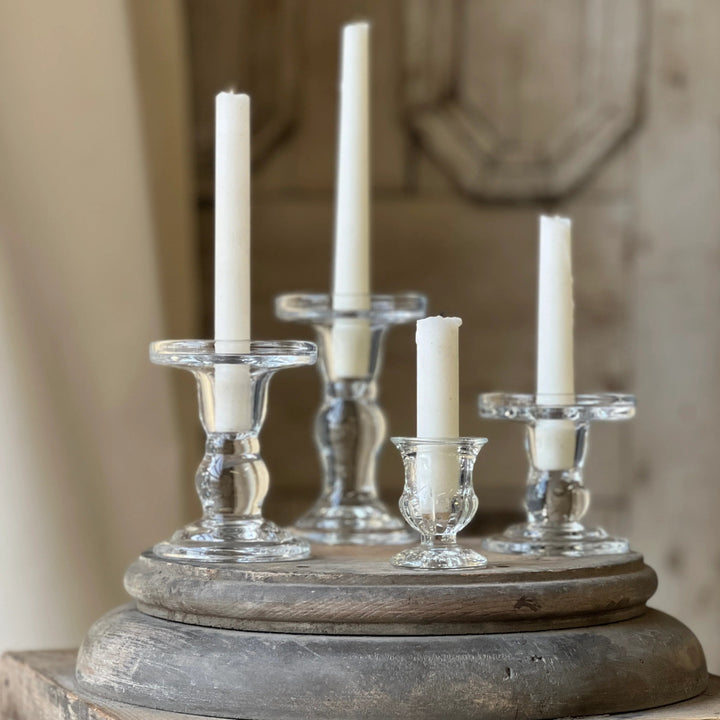 Granville Glass Taper Holder