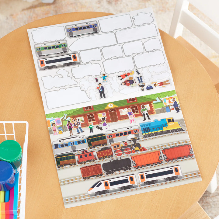 Vehicles Reusable Sticker Pad