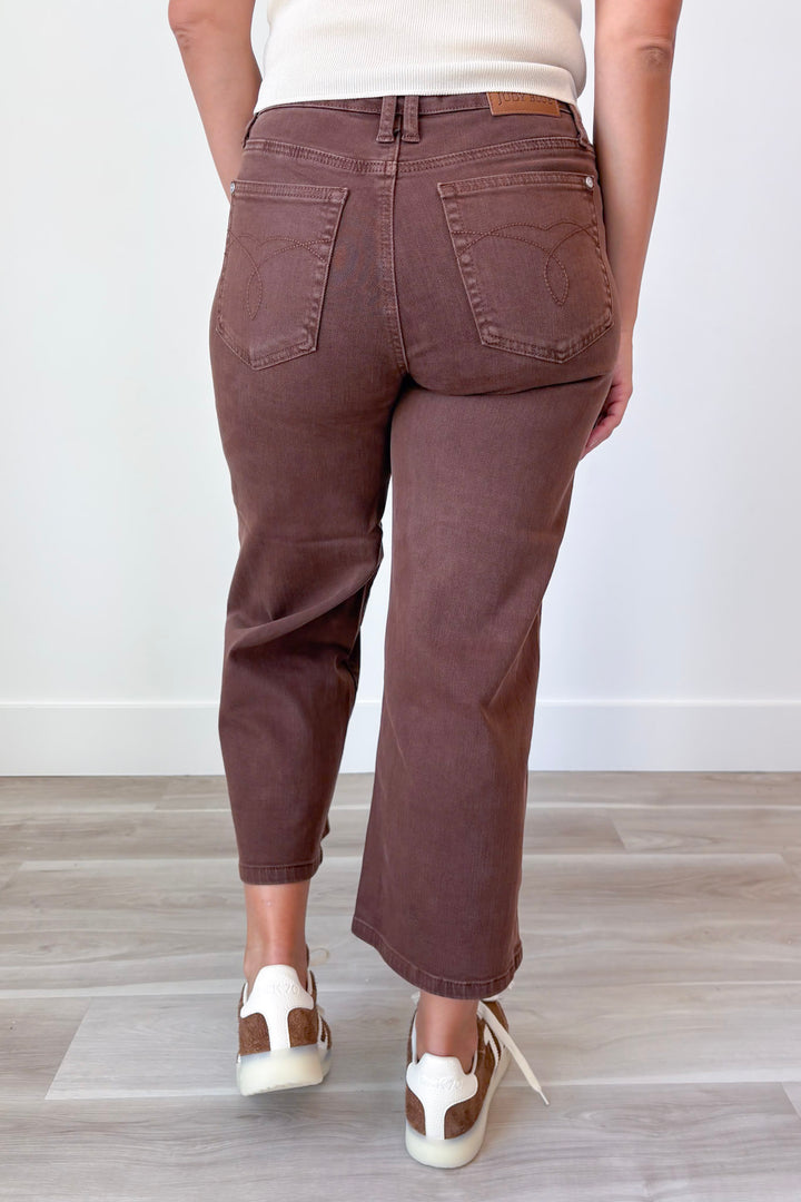 Judy Blue Cinnamon Season Denim Curvy