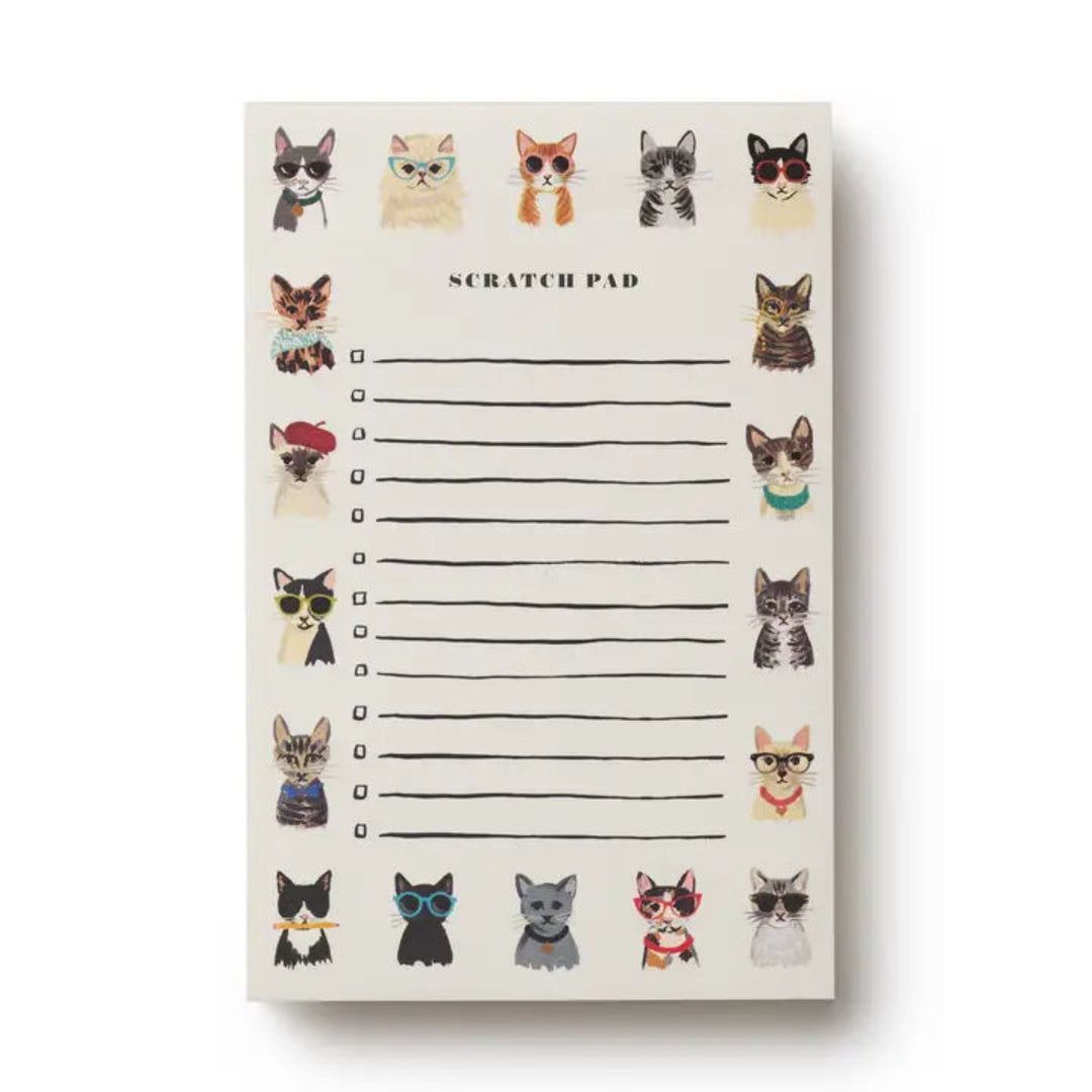 Rifle Paper Cool Cats Notepad