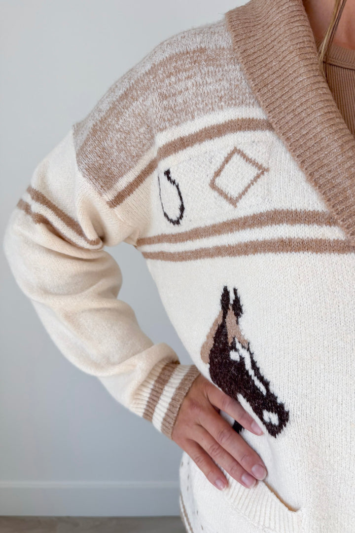 Hold Your Horses Cardigan