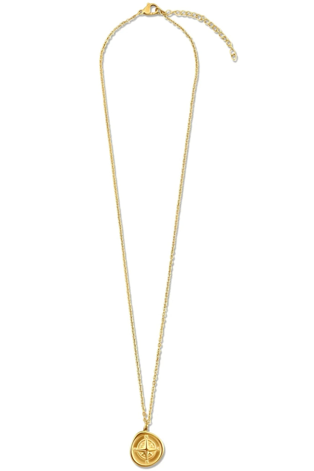 Ellie Vail 	Aerin Compass Pendant Necklace