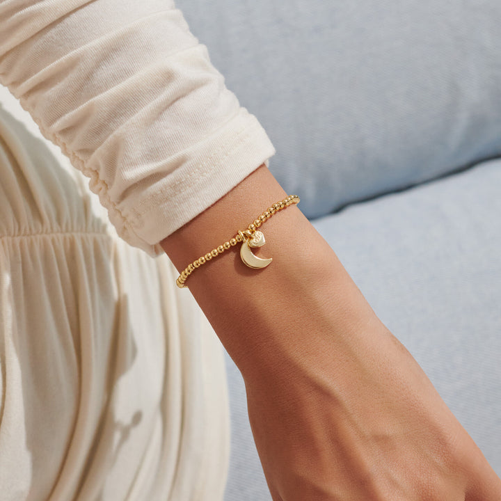 A Little "Love You To The Moon And Back Mom" Bracelet