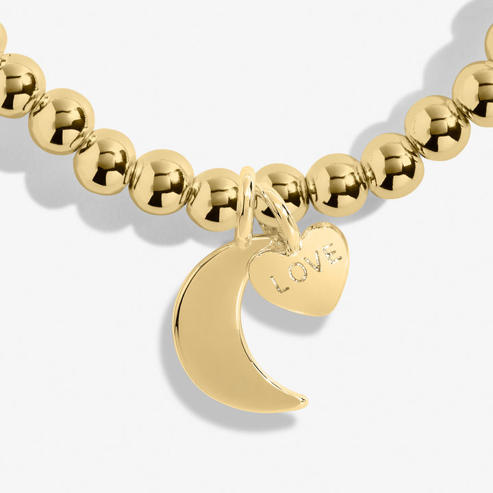 A Little "Love You To The Moon And Back Mom" Bracelet