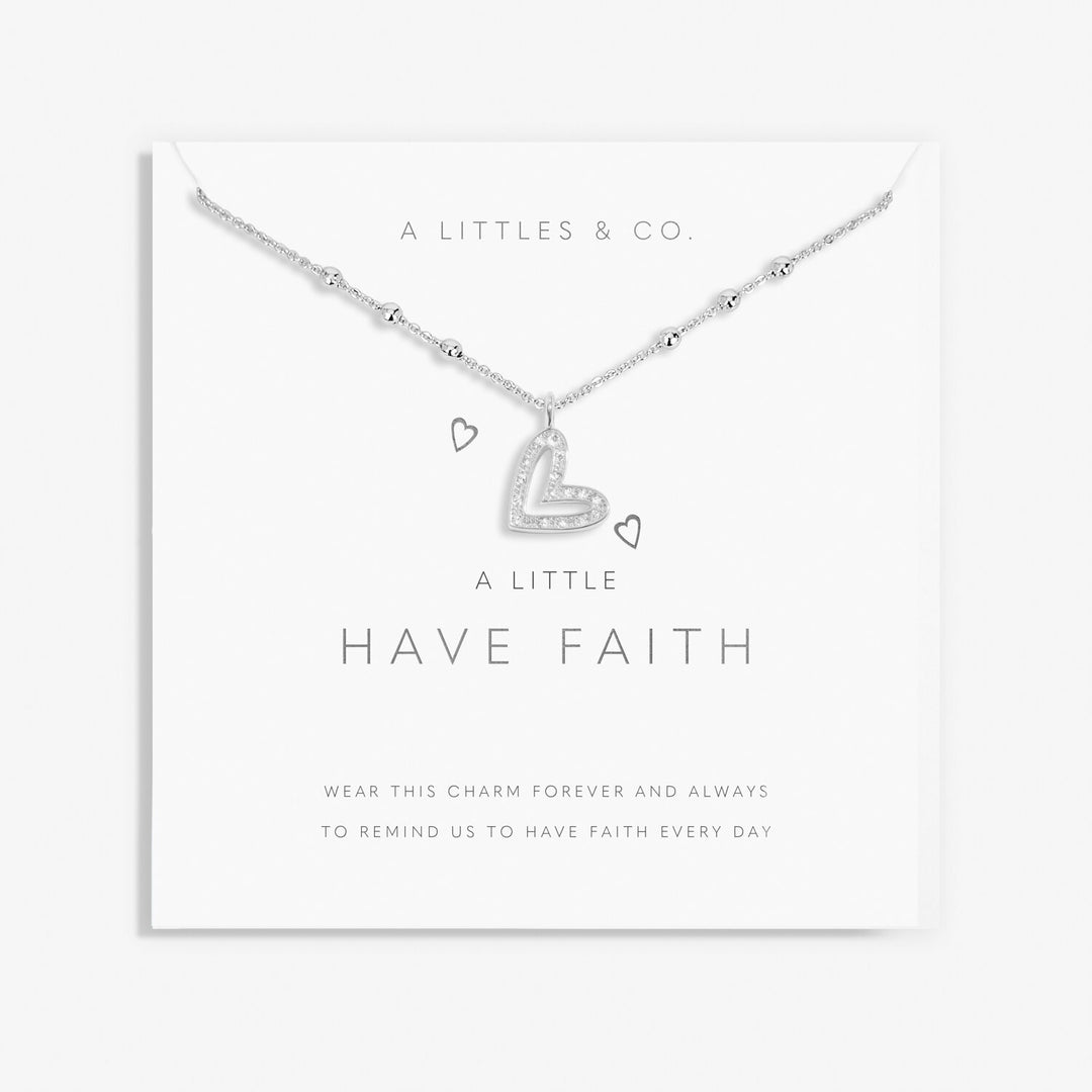 A Little Have Faith Necklace