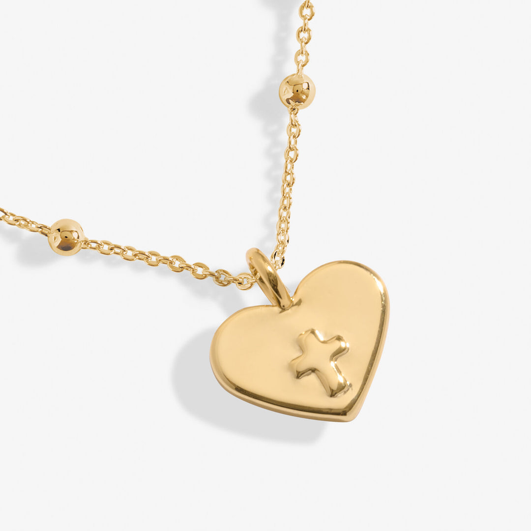 A Little With Faith All Things Are Possible Necklace