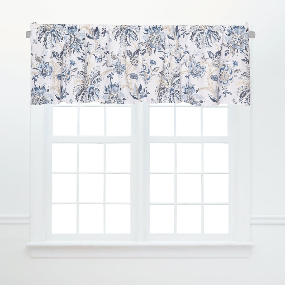 Braganza Blue Bell Valance