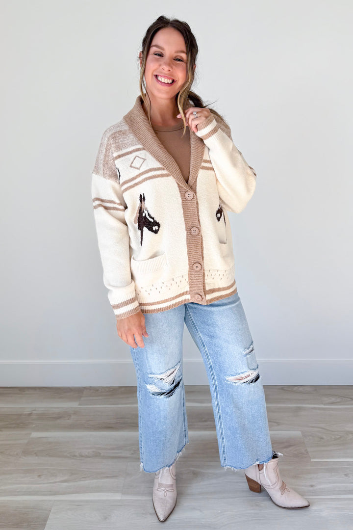 Hold Your Horses Cardigan