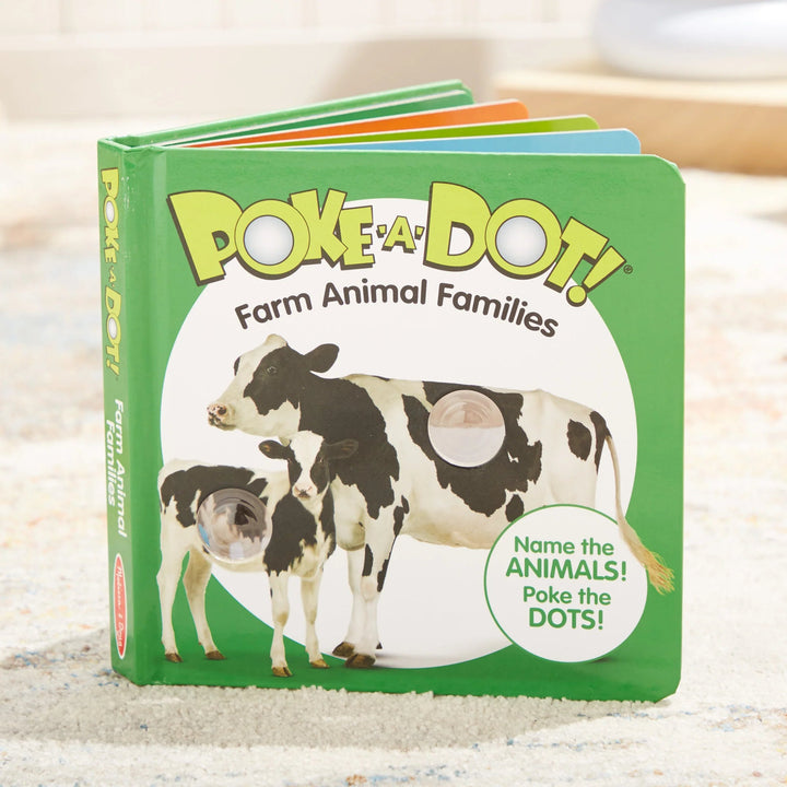 Poke A Dot Farm Animal Families Book