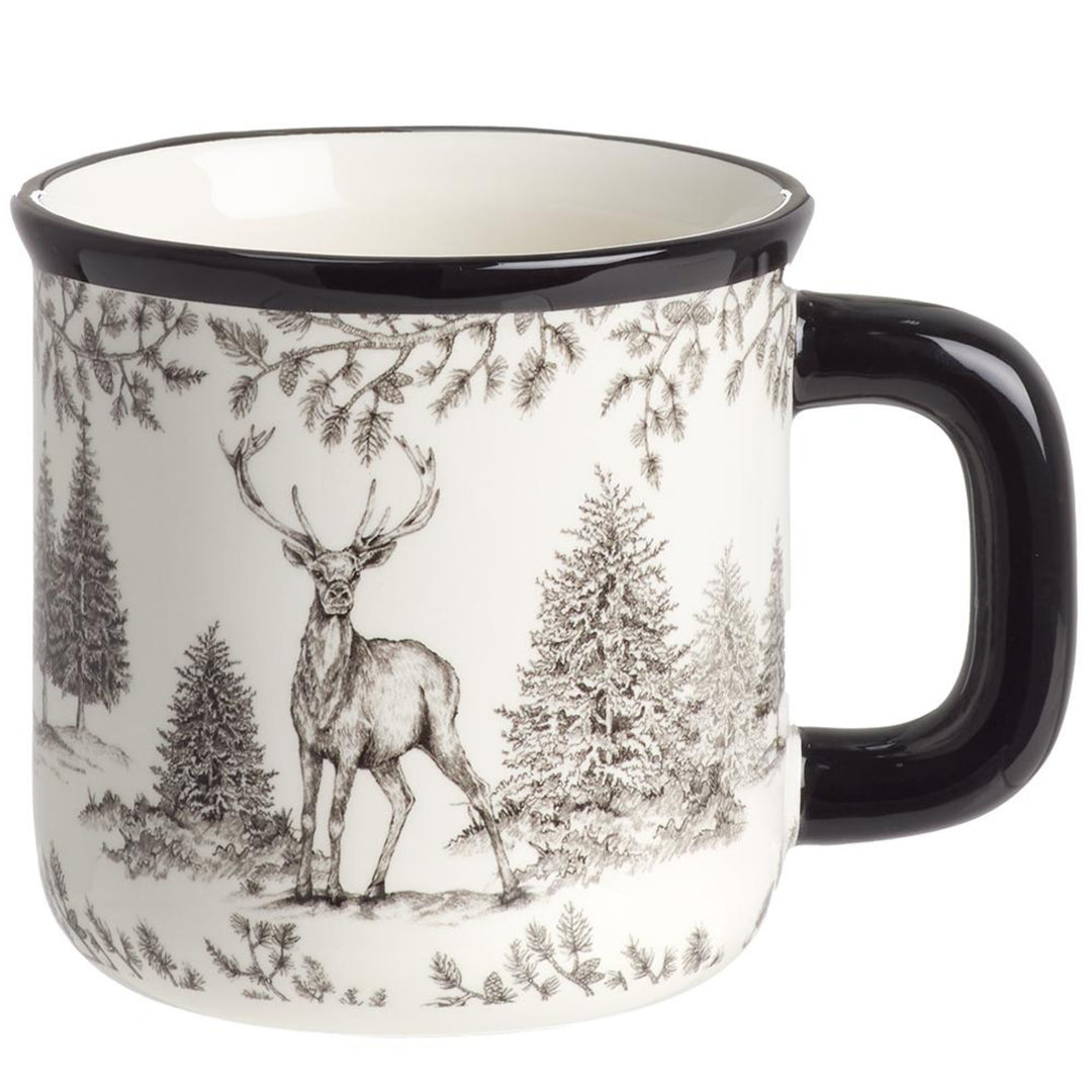All Is Calm Woodland Mug