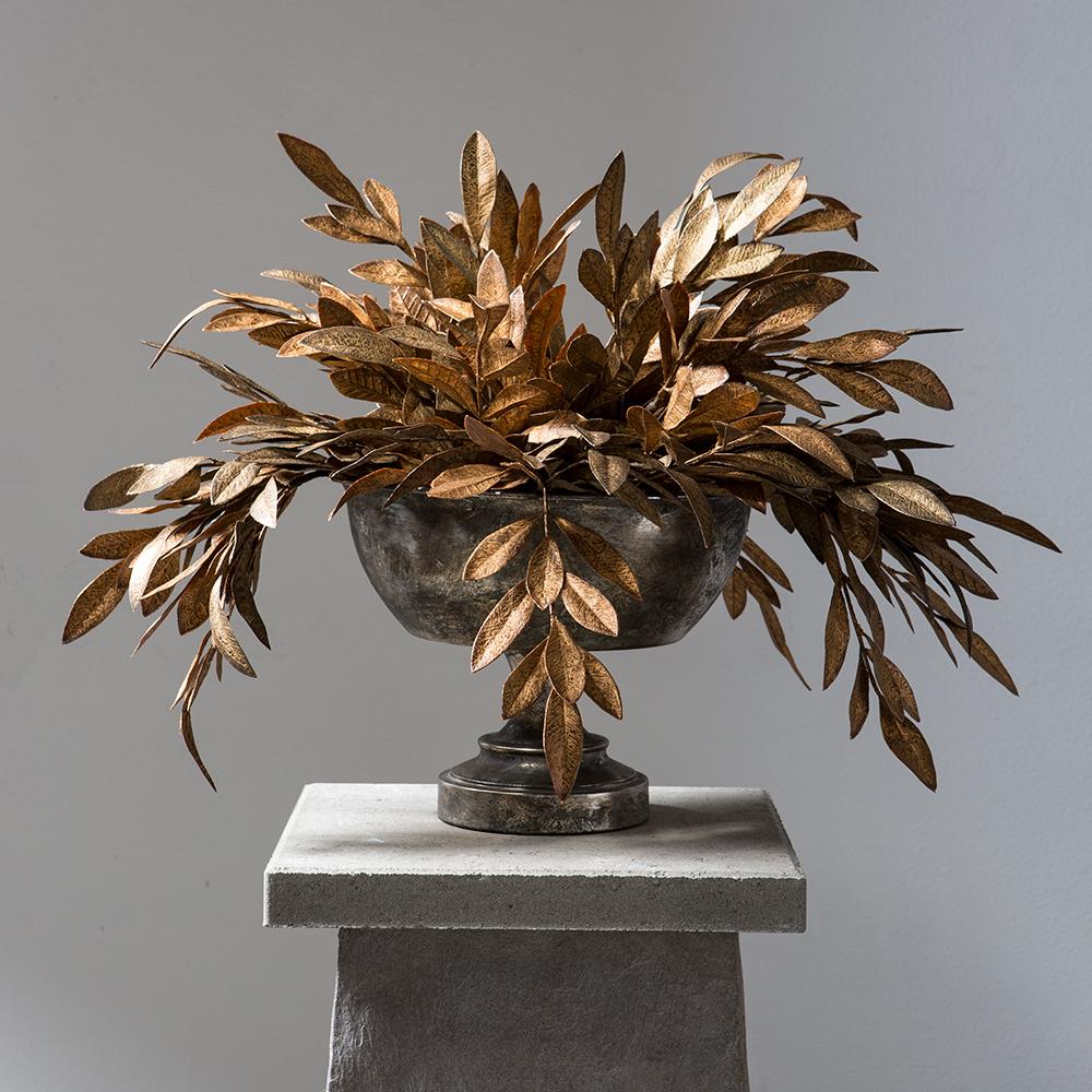 Copper Bay Leaf Spray