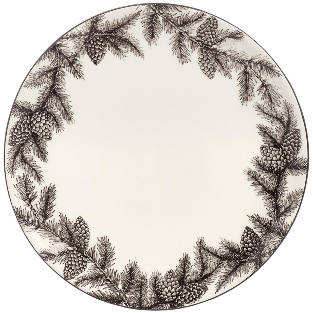 All Is Calm Pinecone Plate