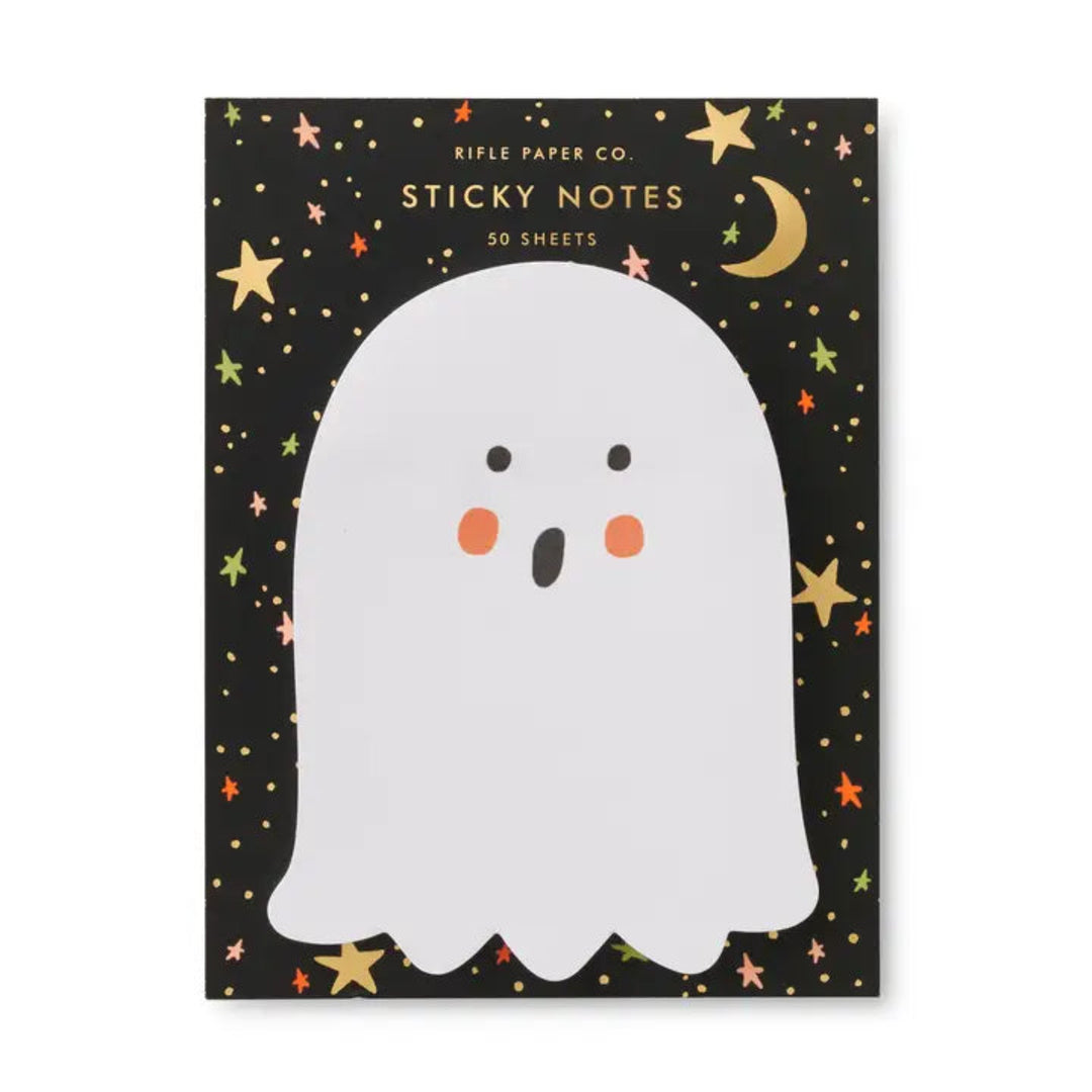 Rifle Paper Ghost Sticky Notes