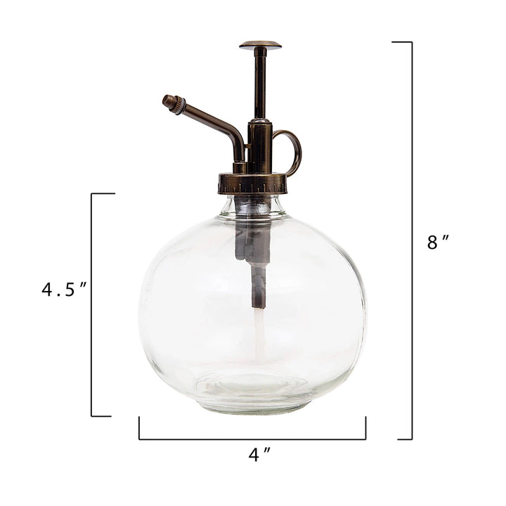 Round Glass Plant Mister