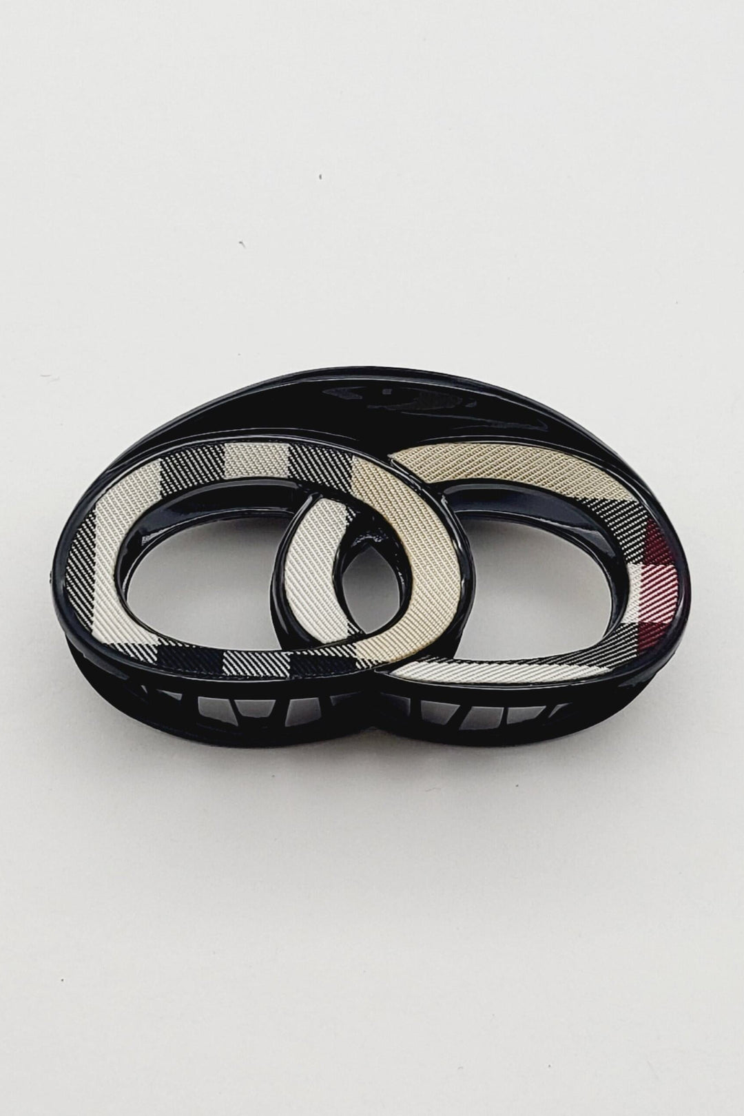 Plaid Claw Clip