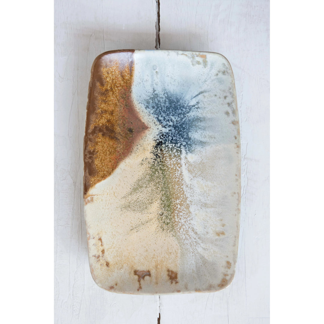 Land & Sea Stoneware Platter