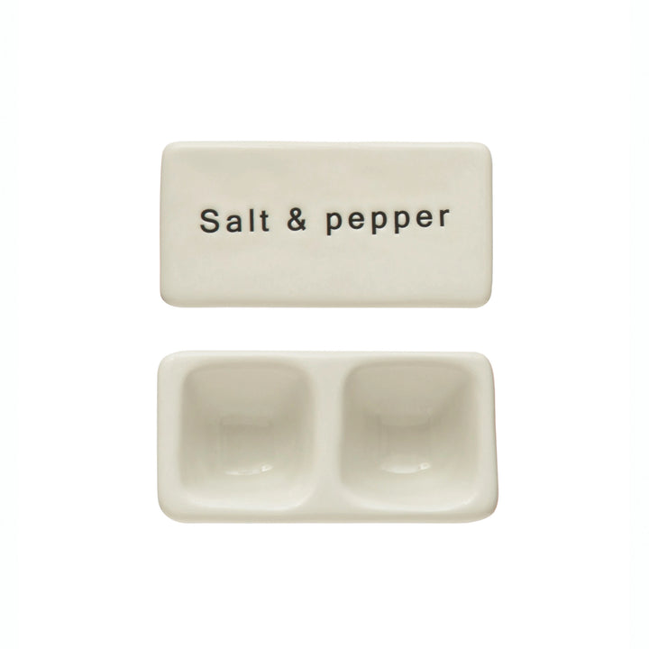 Double Salt & Pepper Pinch Pot