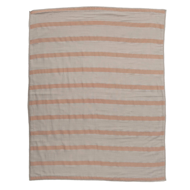 Pink & Cream Double Cloth Baby Blanket