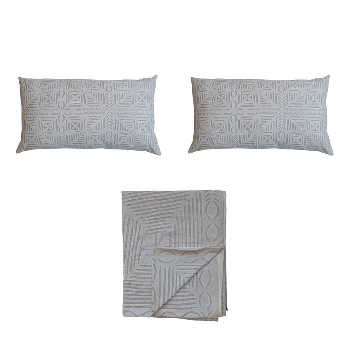 Cutwork Bed Set