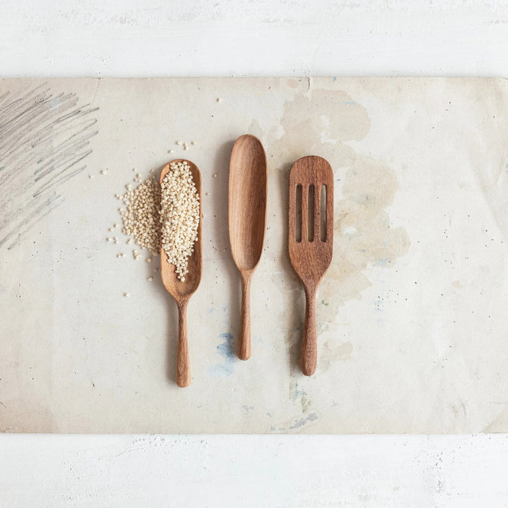 Carved Doussie Spoon