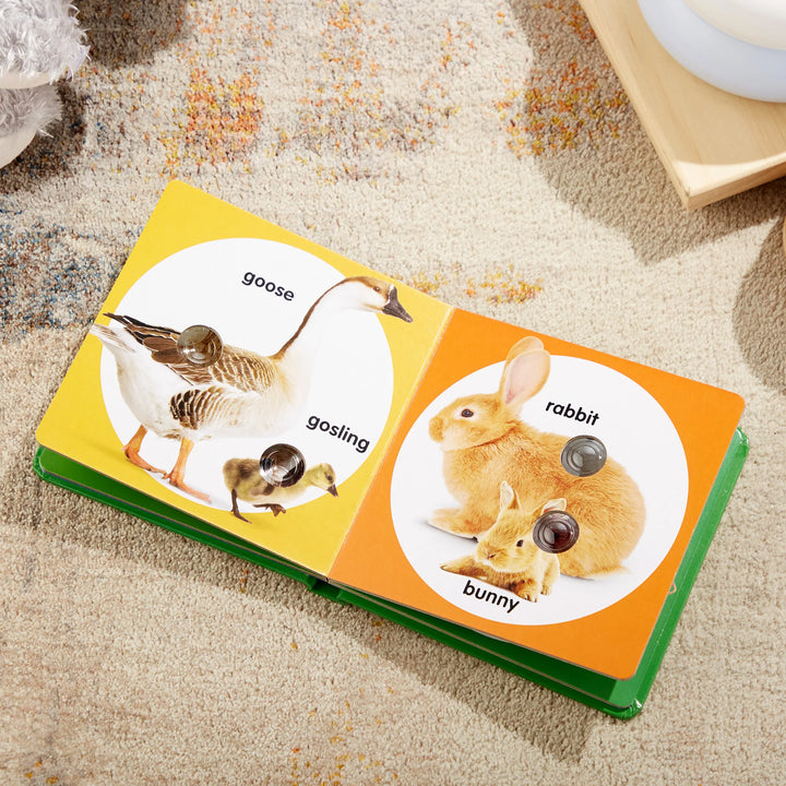Poke A Dot Farm Animal Families Book
