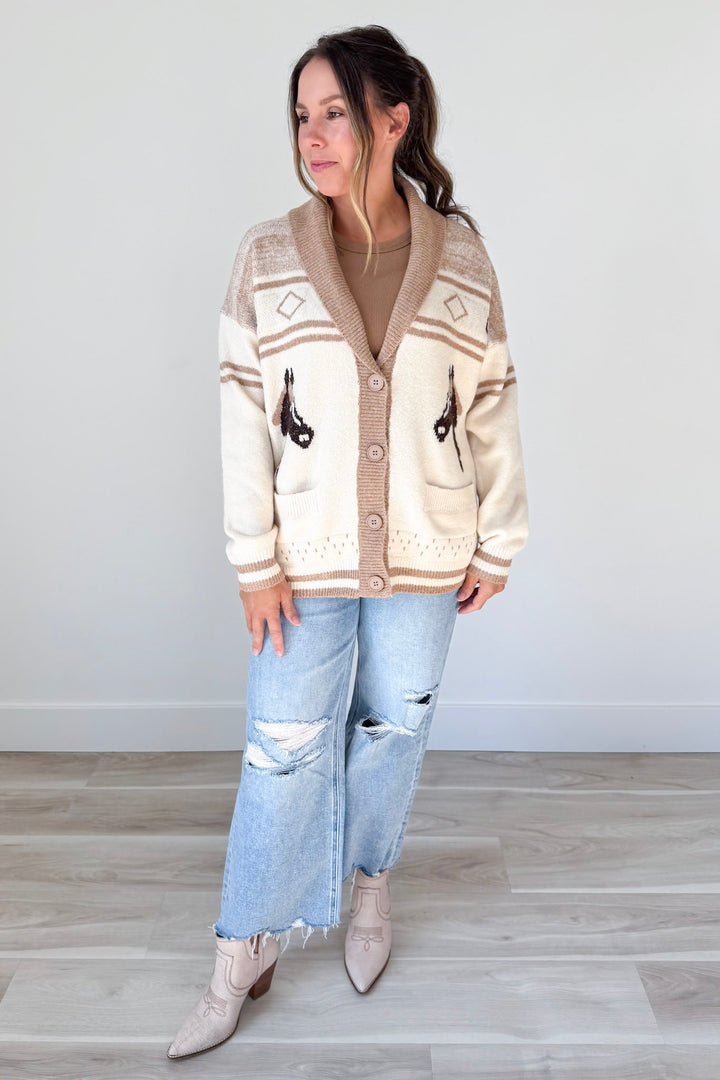 Hold Your Horses Cardigan