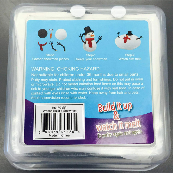 Wanna Build a Snowman Melting Putty