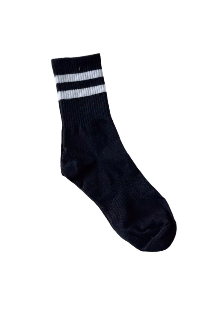 Striped Calf Socks