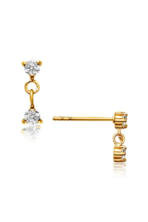 Ellie Vail Evanora Double Drop Earring