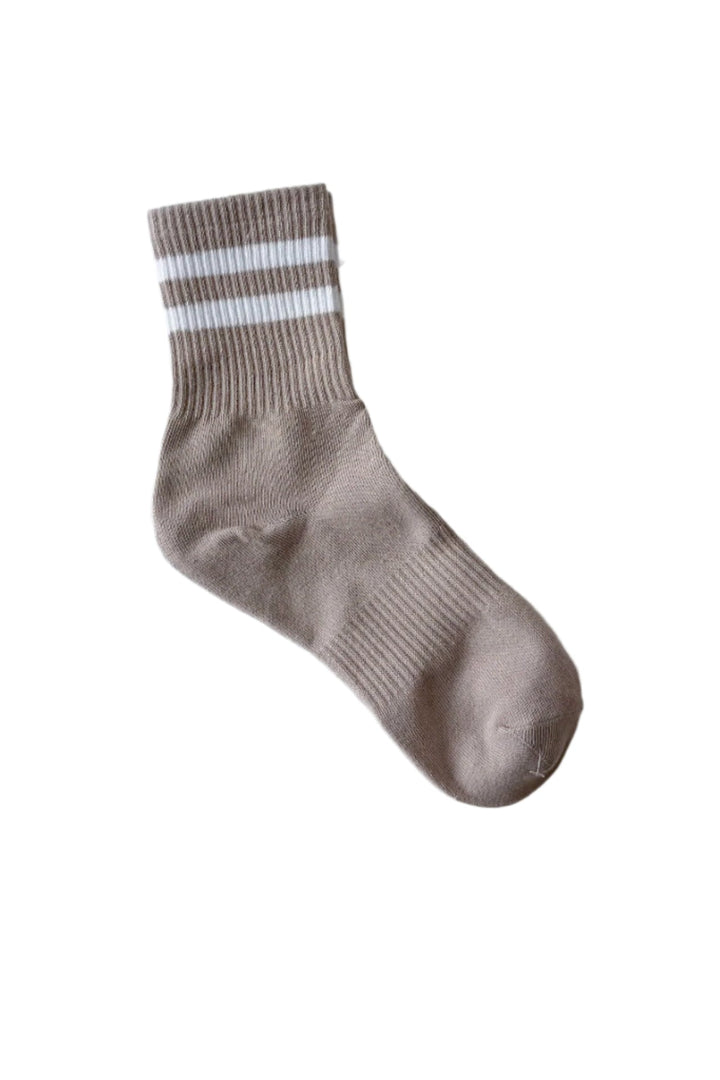 Striped Calf Socks
