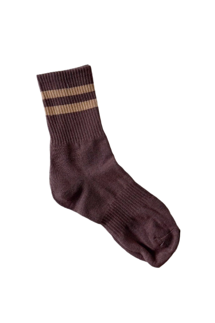 Striped Calf Socks